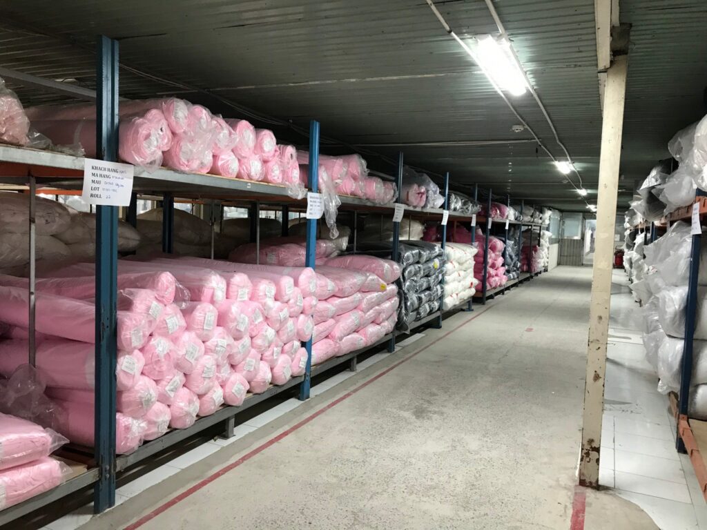 Knitted fabric manufacturing