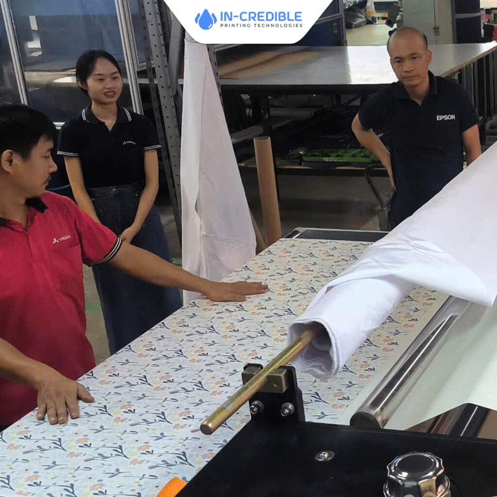 Dye sublimation printing process