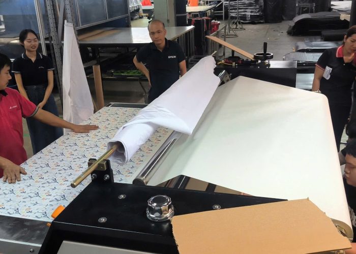 Dye Sublimation printing - heat transfer onto polyester